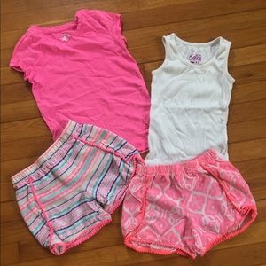 Girls Shirt & Shorts Bundle